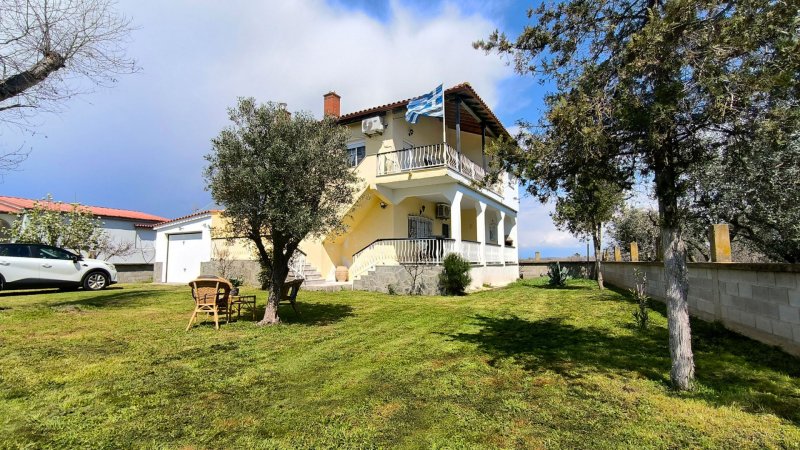 Leontia's House in Mandra Beach