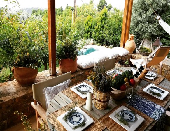Rent a villa in Evia Island Greece with private pool only 99km from Athens sleeps 7prs. — photo 6