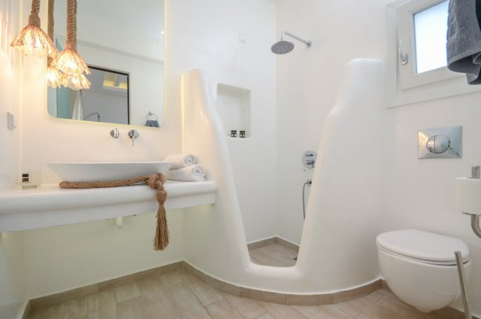 Luxury villa with pool at Plaka beach Naxos — φωτογραφία 2