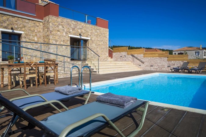 BRAND NEW VILLA: Entheos Private Villa sea views and infinity swimming pool — photo 4