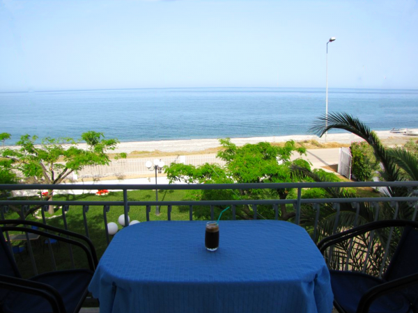 Greece Beachfront apartments in Velika beach - 1 step to Aegean sea!