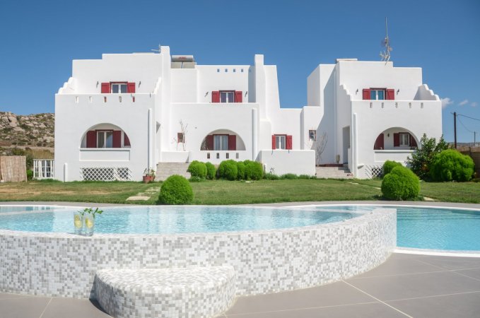 Naxos  elegant luxury villa with pool /jacuzzi and sea view — photo 2
