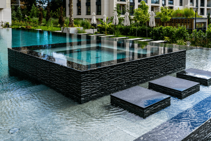 Azur Premium Studio | Pool View