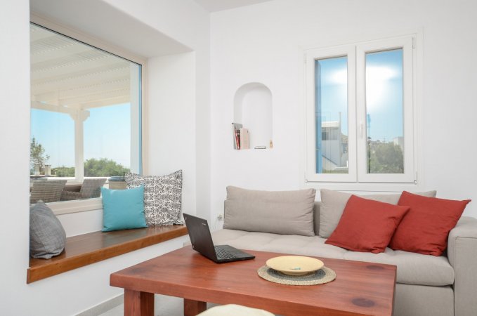 Beachfront deluxe villa with sea view M. Vigla Naxos — photo 4