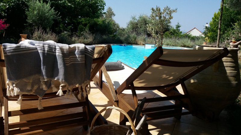 Rent a villa in Evia Island Greece with private pool only 99km from Athens sleeps 7prs. — photo 4