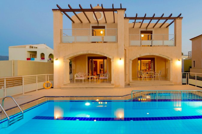 Beachfront Villa Avra with private swimming pool
