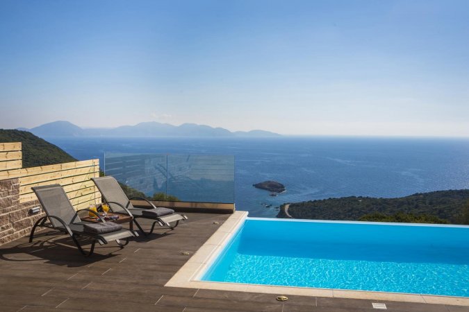 BRAND NEW VILLA: Entheos Private Villa sea views and infinity swimming pool — photo 3