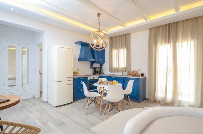 Luxury villa with pool at Plaka beach Naxos — φωτογραφία 4