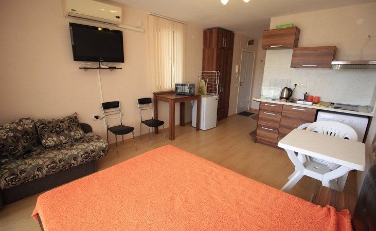 Studio with sea view in the 5 stars complex Prestige Fort Beach — photo 3