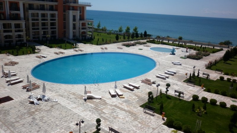 Studio with sea view in the 5 stars complex Prestige Fort Beach — photo 1