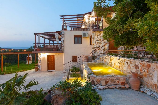 Villa Laskari With Sea View