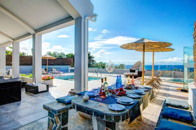 Luxury Villa Cavo Mare Thalassa with private pool & jacuzzi — photo 3