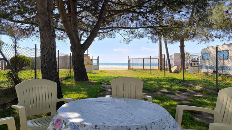 Konstantina First Line Mandra Beach