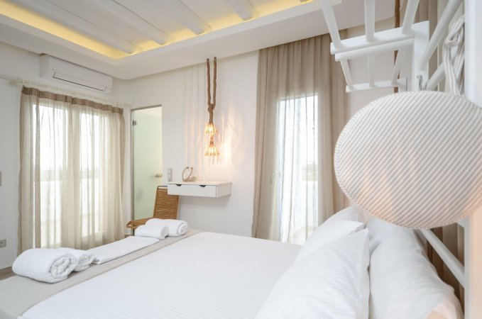Luxury villa with pool at Plaka beach Naxos — φωτογραφία 3