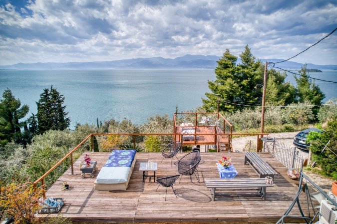 Magical view, villa Asproneri, Kamena Vourla — photo 5