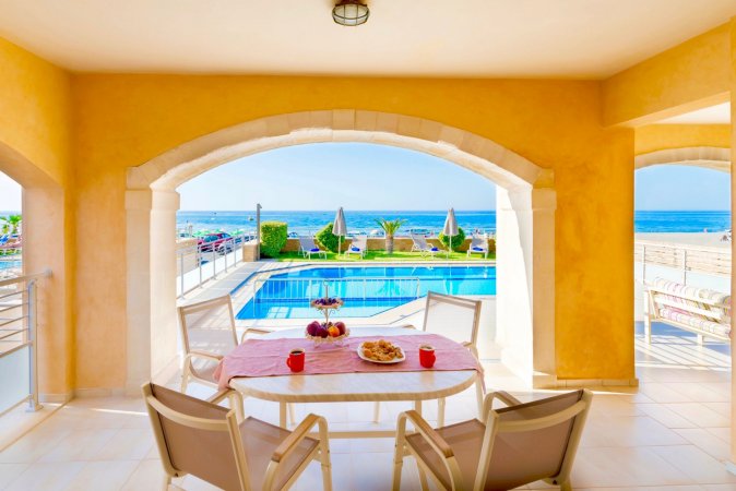 Beachfront Villa Avra with private swimming pool — photo 2