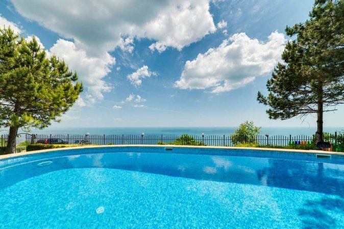 Lovely villa with а privat pool and jacuzzi ;fireplace;amazing sea view ,lovely garden,BBQ — photo 6