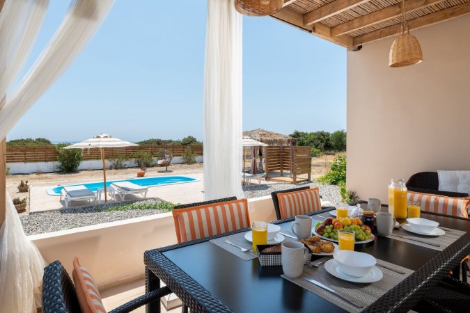 Gennadi Serenity House-beachfront villa with private pool — photo 3