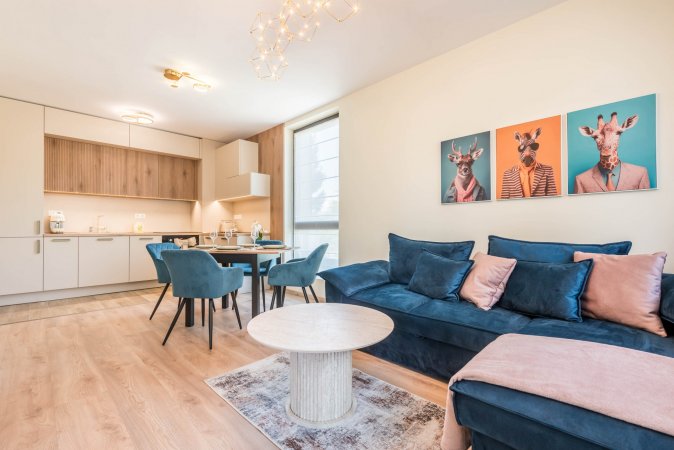 Designer Apartment 300 Meters from the Sea. I Azur Panorama