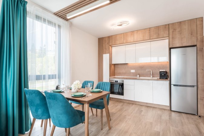 Designer Apartment 350meters away from the beach + parking lot — photo 6