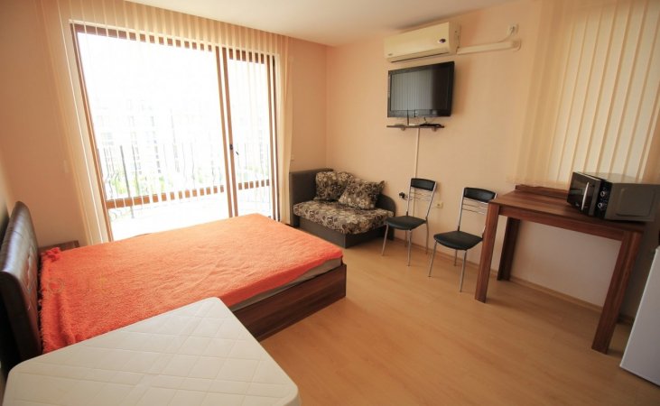 Studio with sea view in the 5 stars complex Prestige Fort Beach — photo 2